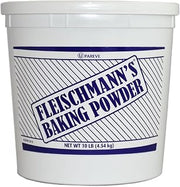 Clabber Girl Fleischmann Double Acting Baking Powder, 10 Pound -- 4 per case.