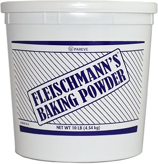 Clabber Girl Fleischmann Double Acting Baking Powder, 10 Pound -- 4 per case.