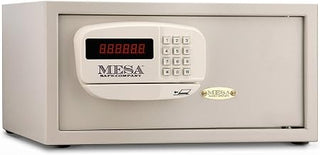 Mesa Safe Company Model MHRC916E Residential and Hotel Electronic Burglary Safe, Cream