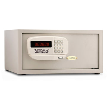 Mesa Safe Company Model Residential and Hotel Electronic Burglary Safe by Mesa Safe Co. – Exterior: 9" X 18" X 15" / Interior: 8 7⁄8" X 17 3⁄4" X 12 5⁄8" Inches, Model MHRC916E