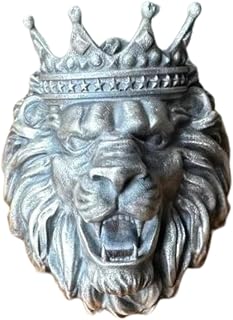 Lion King Ring, 925K Sterling Silver King of the Jungle Ring for Best Friend Gift, Strength Ring For Male, Maned Lion Ring For Husband