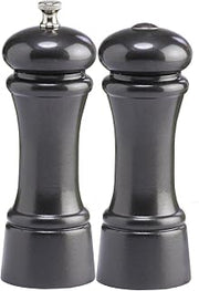 Chef Specialties Pepper Mill Salt Shaker Set, Gunmetal Metallic
