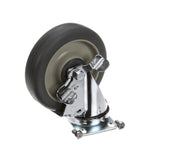 Front Swivel Caster with Brake by Cambro – Metal, black, Model 60007