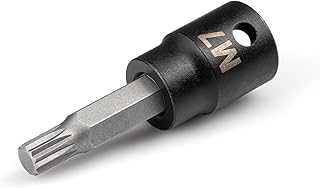 TEKTON 3/8 Inch Drive x M7 Triple Square Impact Bit Socket | SIB18207