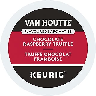 12 Pack Single Serve Van Houtte Chocolate Raspberry Truffle Light Roast Coffee K-Cup Pods