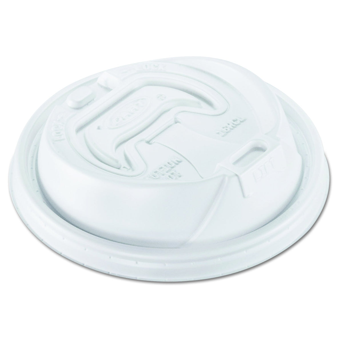 DRC16RCL - Optima Reclosable Lid by DART – 1000 Count (Pack of 1), 16.0 ounces, Plastic, White