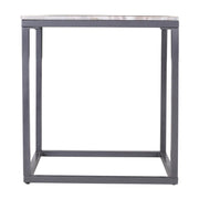 Jofran Wynn Modern Luxe Solid Marble Square End Table in Grey by Jofran Inc. – Marble, Grey Marble, Model 2568-3