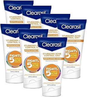 Clearasil Ultra 5in1 Exfoliating Wash, 6.78 oz. (Pack of 7)