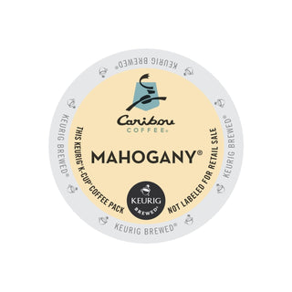 Keurig,, Mahogany, K-Cup packs, 48-Count by Caribou Coffee – 1 Count (Pack of 48), Pack of 48