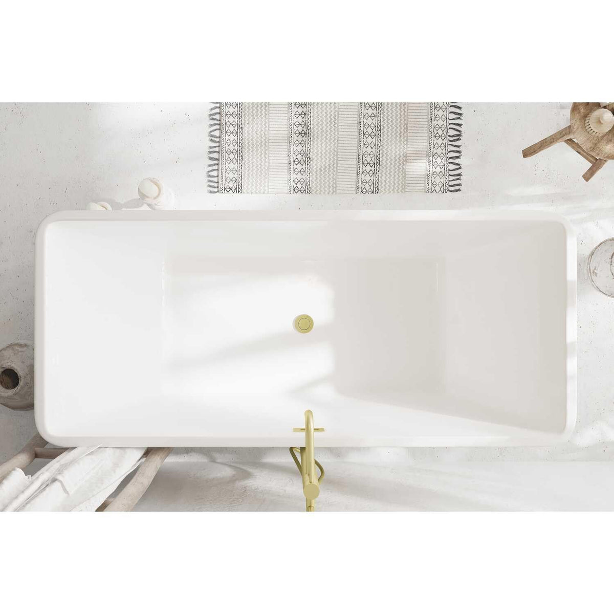 Jamison Bathtub by Lighting Design – Gold