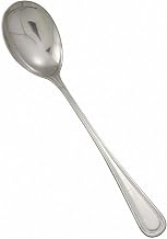 Winco 12" Shangarila Stainless Steel Serving Spoons (Set of 12) | Dishwasher safe, Catering service, Great for Cooking, Buffet Service, Food Preparation and Serving