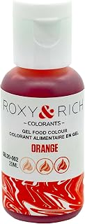 Roxy & Rich Oil-Based Gel Food Colors, 20 Milliliters Orange