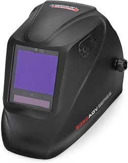 Lincoln Electric K3034-5 Viking 3350 ADV Auto Darkening Welding Helmet with 4C Lens Technology and X6 Headgear, Black