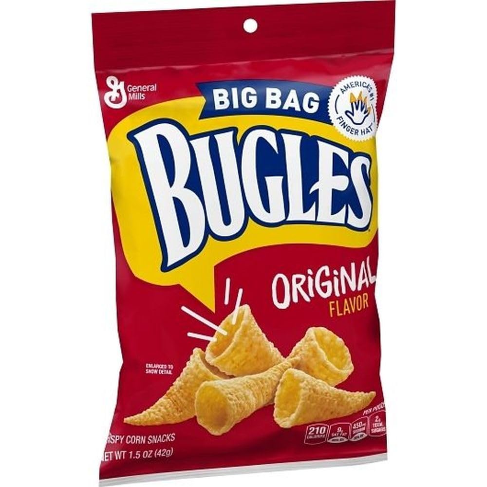 Bugles Original Chips by General Mills – 1.5 Ounce (Pack of 36), Pack of 36