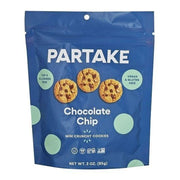 Partake Chocolate Chip Mini Crunchy Cookies by Partake Foods – 3 Ounce (Pack of 8), Pack of 8