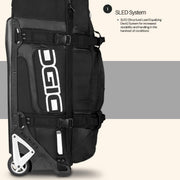 RIG 9800 Wheeled Suitcase (Stealth) by OGIO – One Size, 123 liters, Polyester, Stealth, Model 121001_03_N0