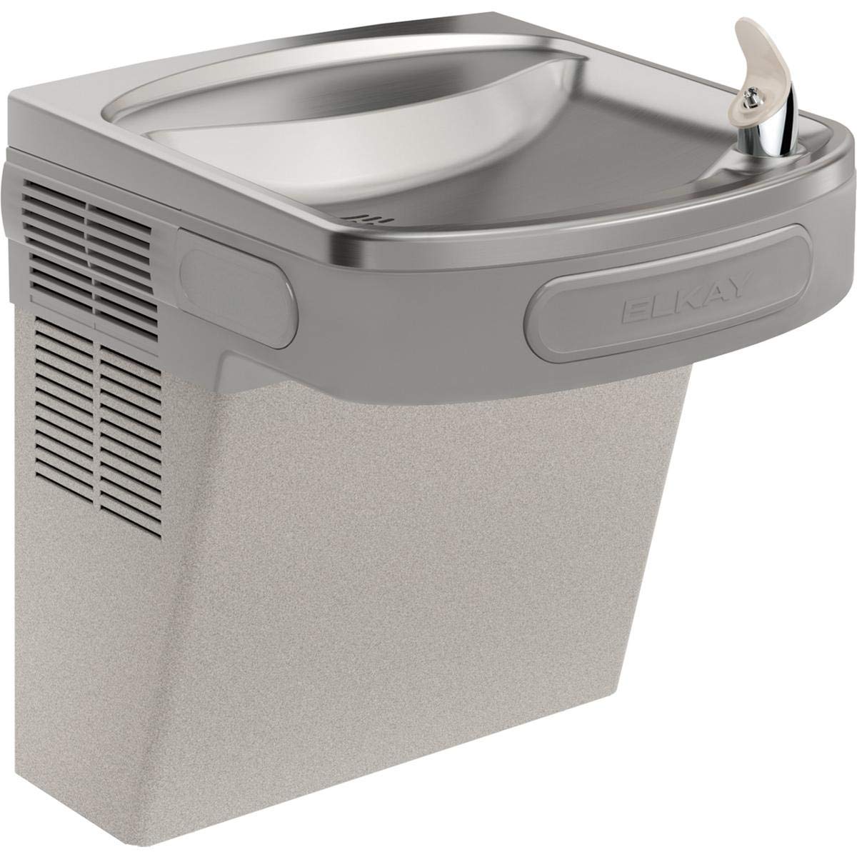 Cooler Wall Mount ADA Non-Filtered by Elkay – 8 gallons, Vinyl, Light Gray Granite, Model EZS8LF