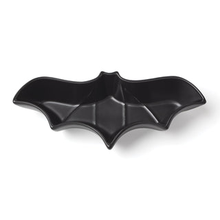 Halloween Bat Candy Dish by Lenox – 1 Count, 11 fluid_ounces, Porcelain, Black, Model 899240