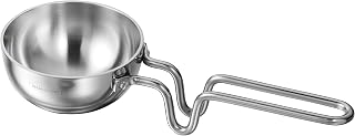 Tramontina Utsava 4-Inch Tri-Ply Clad Stainless Steel Tadka