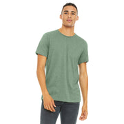 Canvas Unisex Tee HeatherSage MD by Bella + Canvas – Medium, Cotton Blend, Heather Sage, Model 3001CVC