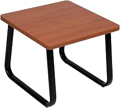 Global Industrial Square Coffee Table, Cherry Top, 20" x 20"