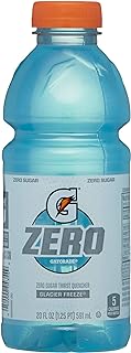 Gatorade Zero Glacier Freeze Thirst Quencher, 20 Fl Oz Bottle
