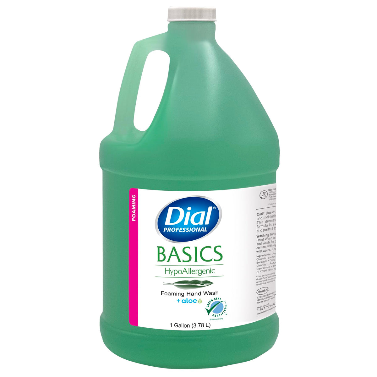Dial 128 Fl Oz (Pack of 1) / Floral / Green Hand Wash