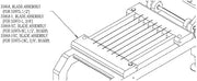 Nemco 55868-1SC 3/8" Cut Easy Chicken Slicer Blade Set