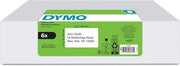 Authentic LW Large Shipping Labels DYMO Labels for LabelWriter Label Printers, 2-5/16" x 4, Print Up to 6-Line Addresses, 6 Rolls of 300 (1800 Total)