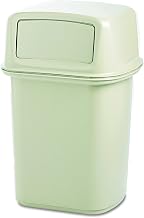 Rubbermaid Commercial Products Rubbermaid Commercial 917188BG Ranger Fire-Safe Container, Square, Structural Foam, 45gal, Beige