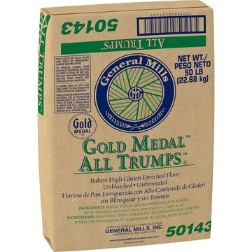 All Trumps Enriched Malted Spring Wheat Flour by General Mills – 800 Ounce (Pack of 1)