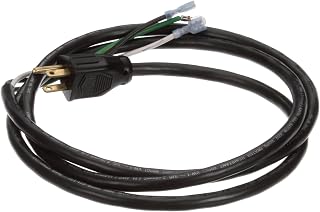 Direct Replacement for CRES COR 0810029 Appliance Cord 15A 120V St Plug 6'