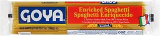 Goya Spaghetti, Enriched Durum Wheat, Latin-inspired Dishes, 7 oz, 2-Pack