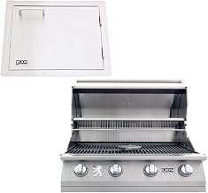 Best of Backyard L-60000 Built in BBQ LP with Horizontal Door w/Towel Rack and cover