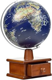 8 Inch Ar World Educational Globe with Drawer Holder and Touch Home(A)