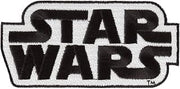 Simplicity Star Wars Logo Applique Clothing Iron On Patch, 3.75'' x 1.8
