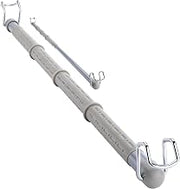 High Road One Piece Carbon Steel Telescoping Clothes Bar For Car or Truck