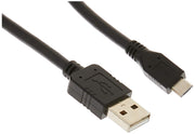 CD-MU200 Micro USB Cable with USB Extension by PIONEER – 19 inches, Copper, Black, Model CDMU200