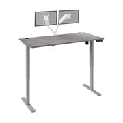 Standing Desk by Bestar – 60W x 30D, Engineered Wood, Bark Grey, Model 175870-000047