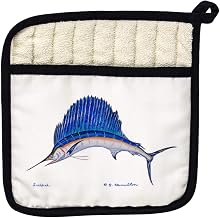 Betsy Drake PT006 Sailfish Pot Holder