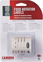 Cambro Store Safe Dissolvable Food Labels (11-0004) Category: Stickers and Seals
