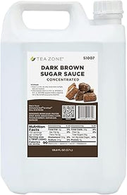 TEA ZONE Concentrated Dark Brown Sugar Sauce, S1007 - Bottle (3.7 L)