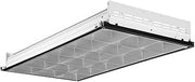 Lithonia Lighting 2PM3N G B 2 U316 9LD MVOLT GEB10IS 2-Light Fluorescent Parabolic, Silver