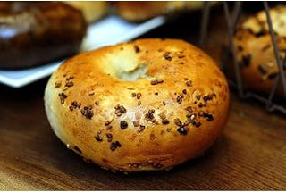 Davidovich Garlic Bagel, 5.25 Ounce -- 60 per case.