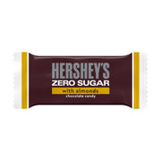 Zero Sugar Chocolate with Almonds Candy Bags by HERSHEY'S – 3 Ounce (Pack of 12), Unavailable