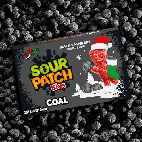 Sour Patch Kids Blue-Raspberry / 3.1 Ounce (Pack of 1) / black Gummy Candy