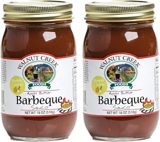 Walnut Creek Foods Walnut Creek Apple Butter Barbeque Sauce - Sweet Onion, 2 Jars