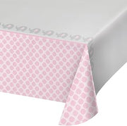 Creative Converting 316946 All Over Print Plastic Tablecover, 54 x 102", Little Peanut, Girl, Multi Color