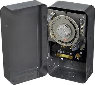 8145-20 Commercial Refrigeration Defrost Timer for Paragon Refrigerator | Defrost Control Timer Switch Rating 40 Amps, 2HP, 690 VA, 120-240V AC