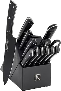 HENCKELS Noir 13-pc Knife Block Set